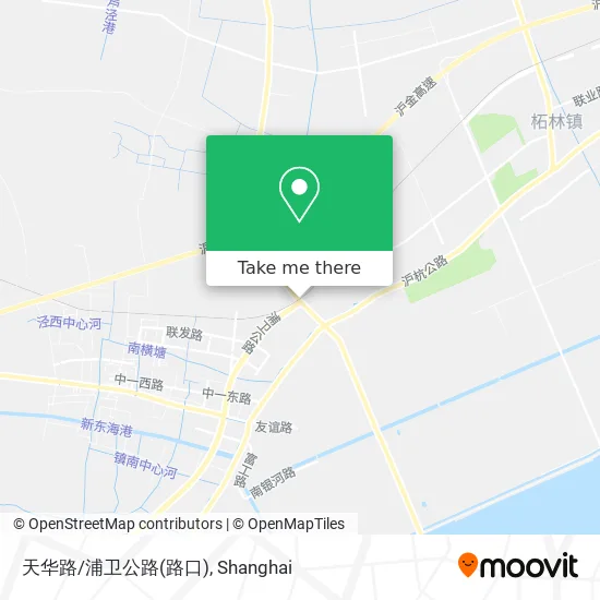 天华路/浦卫公路(路口) map