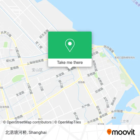 北泗塘河桥 map