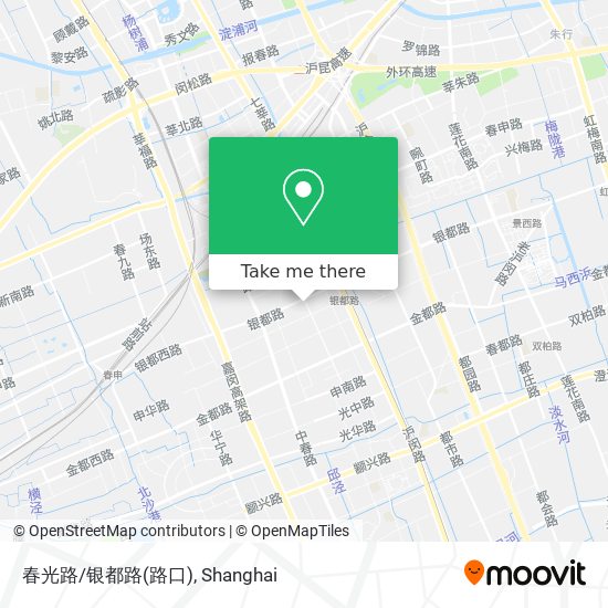 春光路/银都路(路口) map