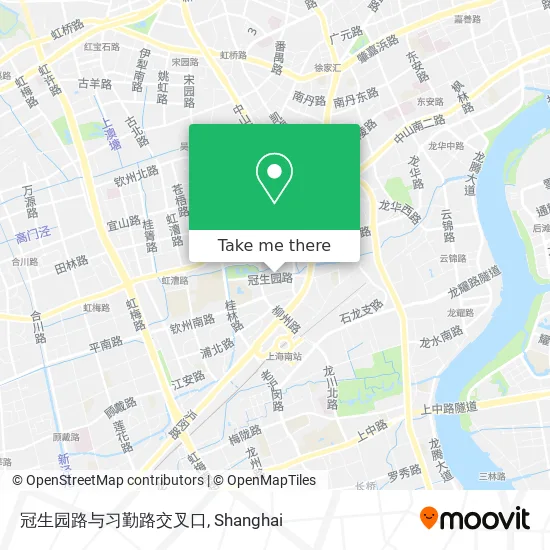 冠生园路与习勤路交叉口 map