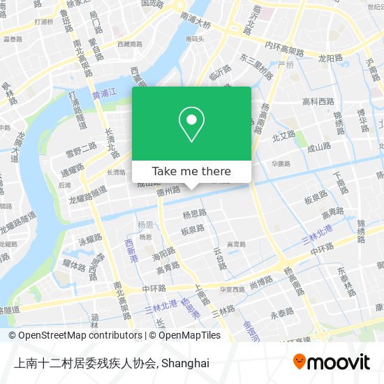 上南十二村居委残疾人协会 map
