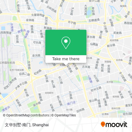 文华别墅-南门 map