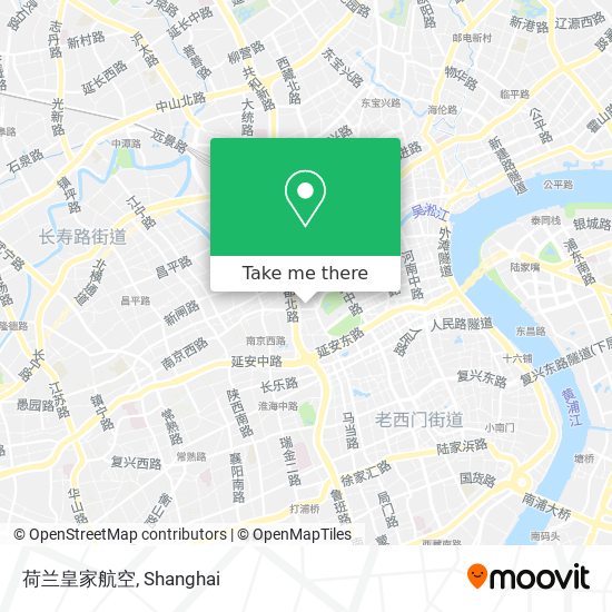 荷兰皇家航空 map
