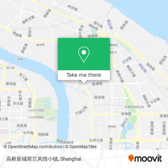 高桥新城荷兰风情小镇 map