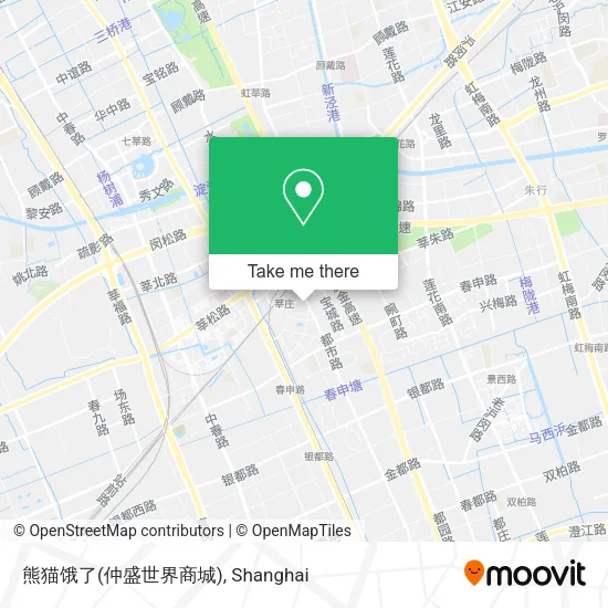 熊猫饿了(仲盛世界商城) map
