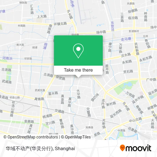 华域不动产(华灵分行) map