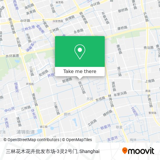 三林花木花卉批发市场-3灵2号门 map