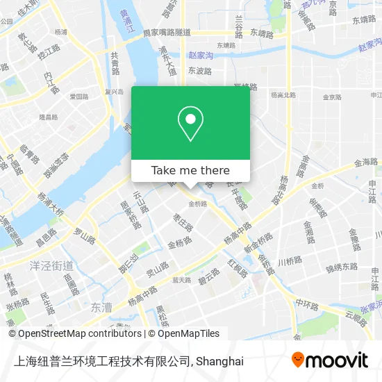 上海纽普兰环境工程技术有限公司 map