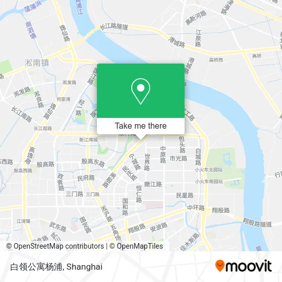 白领公寓杨浦 map