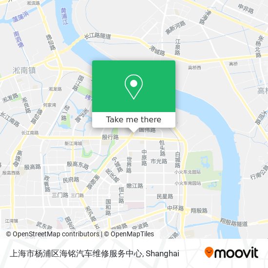 上海市杨浦区海铭汽车维修服务中心 map