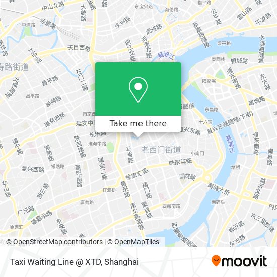 Taxi Waiting Line @ XTD map
