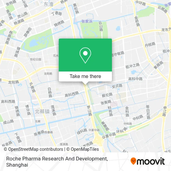 Roche Pharma Research And Development map