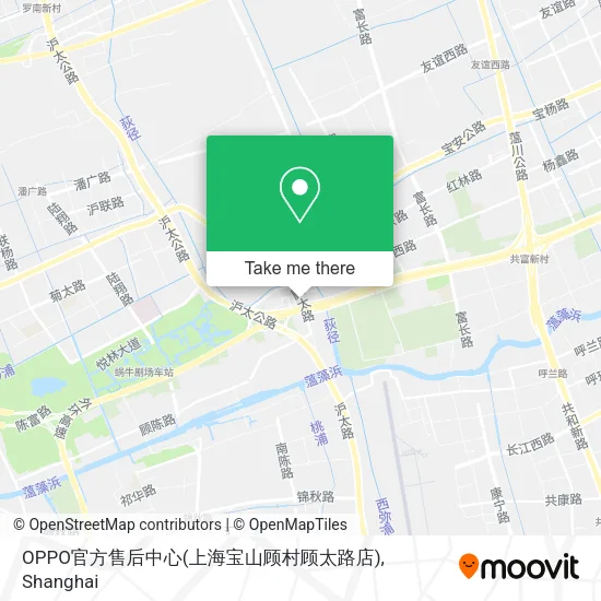 OPPO官方售后中心(上海宝山顾村顾太路店) map