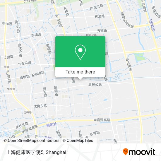 上海健康医学院5 map