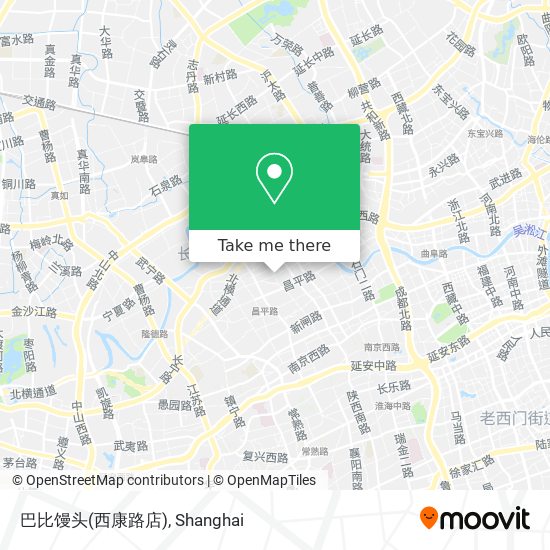 巴比馒头(西康路店) map