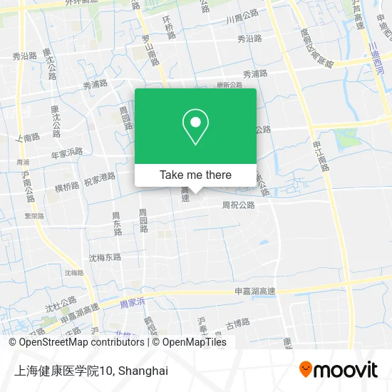 上海健康医学院10 map