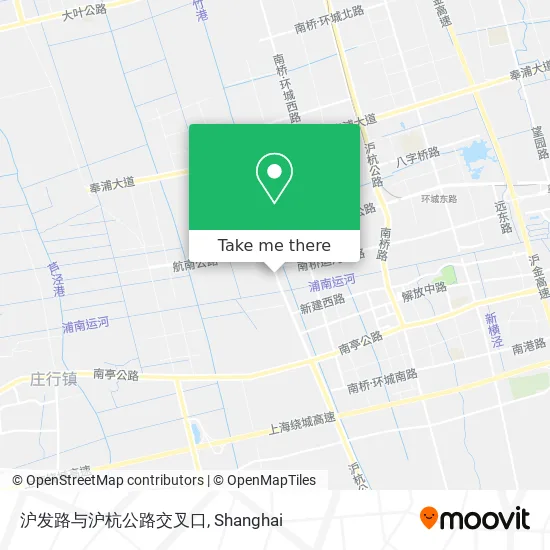沪发路与沪杭公路交叉口 map