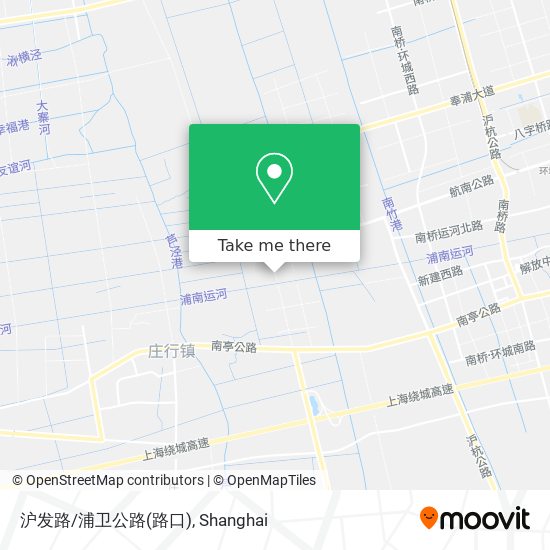 沪发路/浦卫公路(路口) map