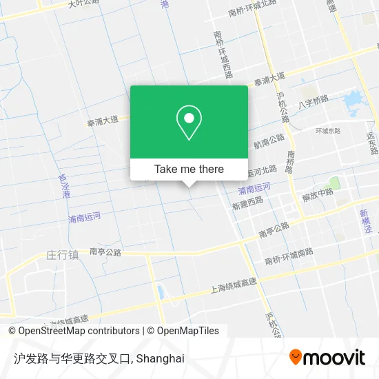 沪发路与华更路交叉口 map