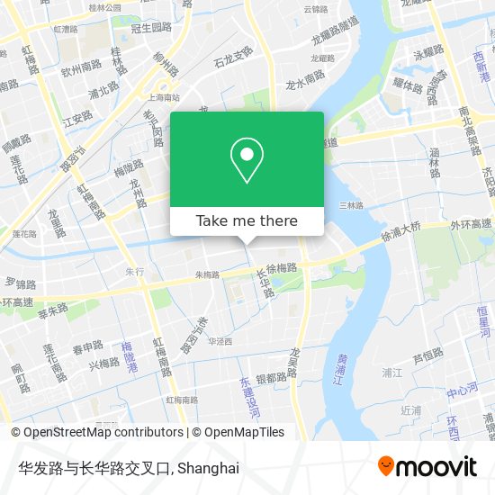 华发路与长华路交叉口 map