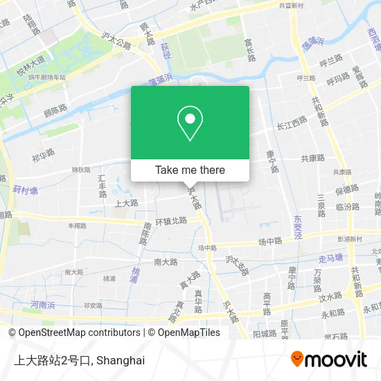 上大路站2号口 map