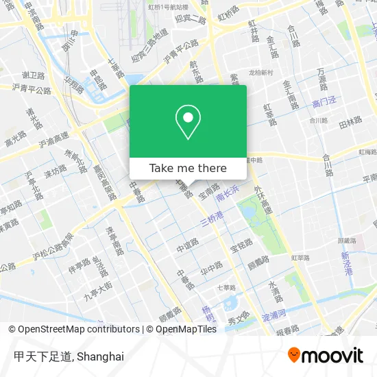 甲天下足道 map