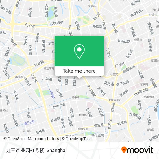 虹三产业园-1号楼 map