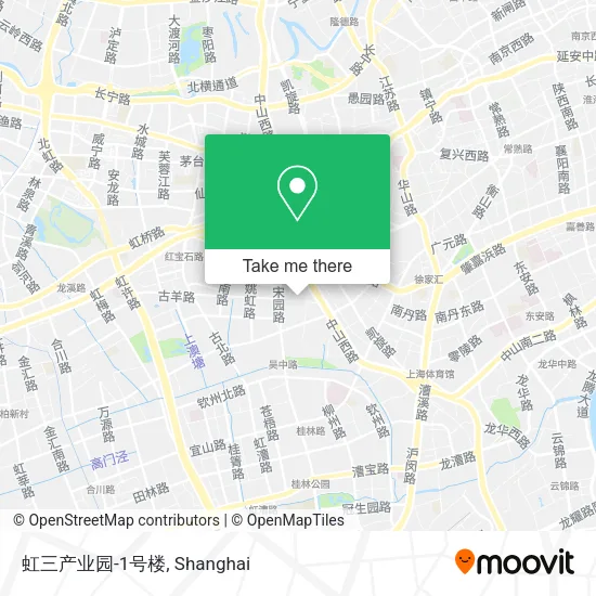 虹三产业园-1号楼 map