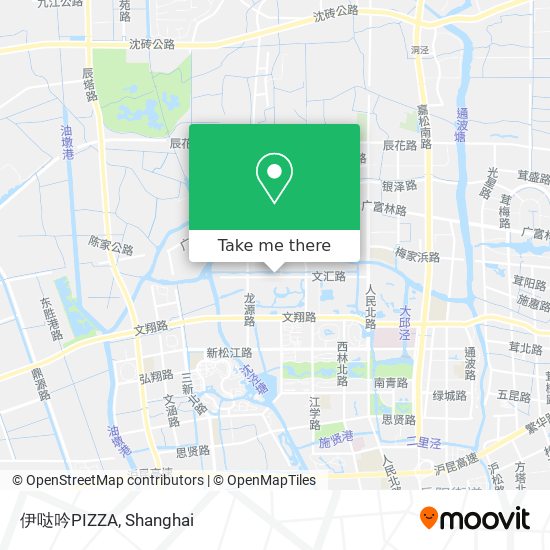 伊哒吟PIZZA map