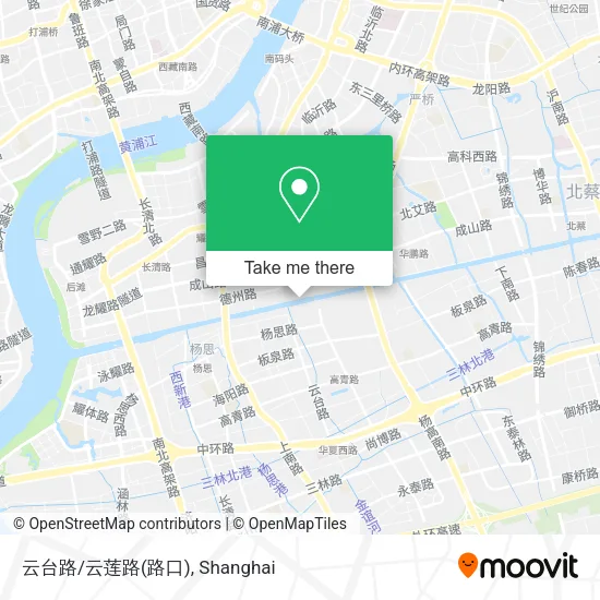 云台路/云莲路(路口) map