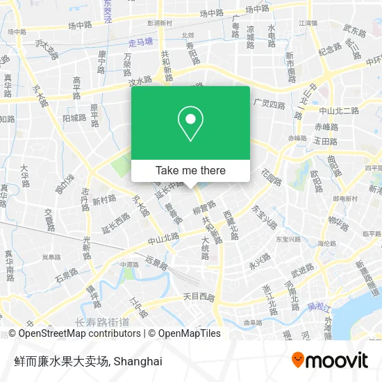 鲜而廉水果大卖场 map