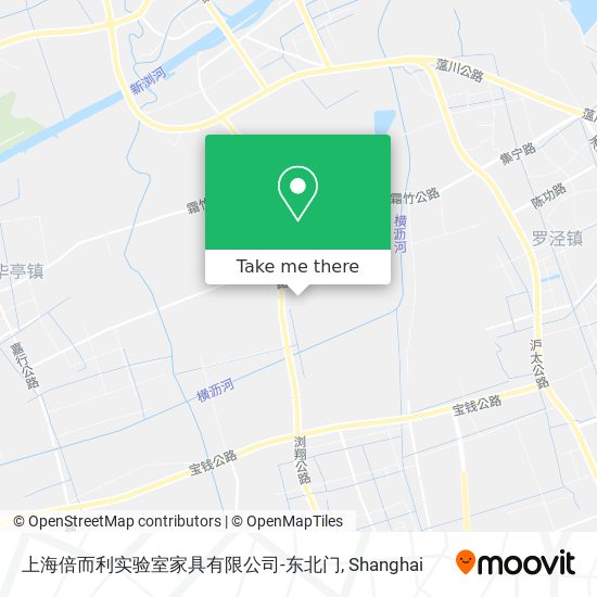 上海倍而利实验室家具有限公司-东北门 map