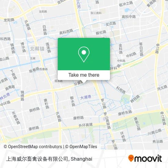 上海威尔畜禽设备有限公司 map
