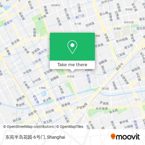 东苑半岛花园-6号门 map