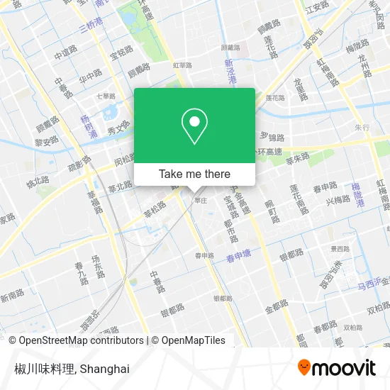 椒川味料理 map