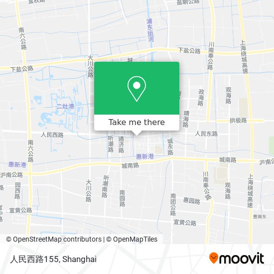 人民西路155 map