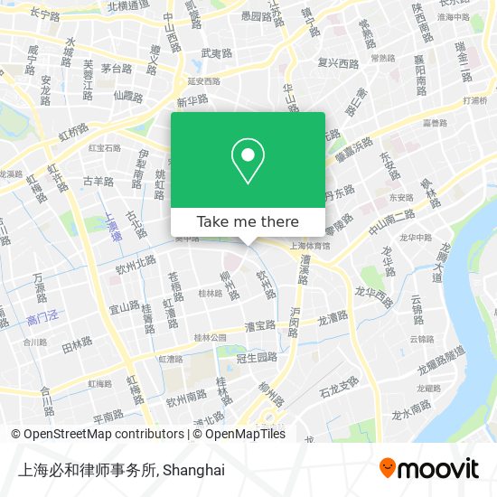 上海必和律师事务所 map