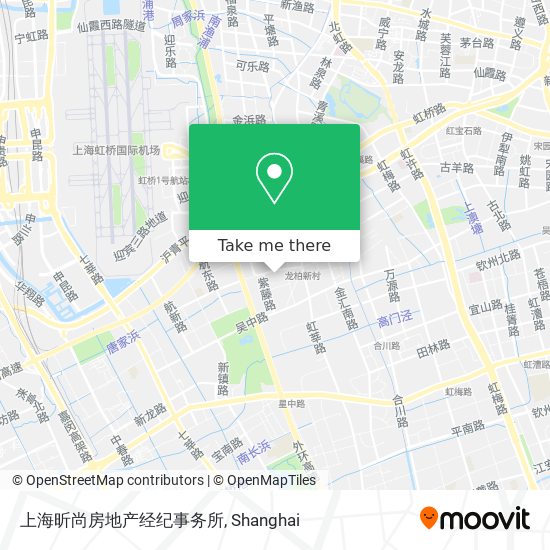上海昕尚房地产经纪事务所 map