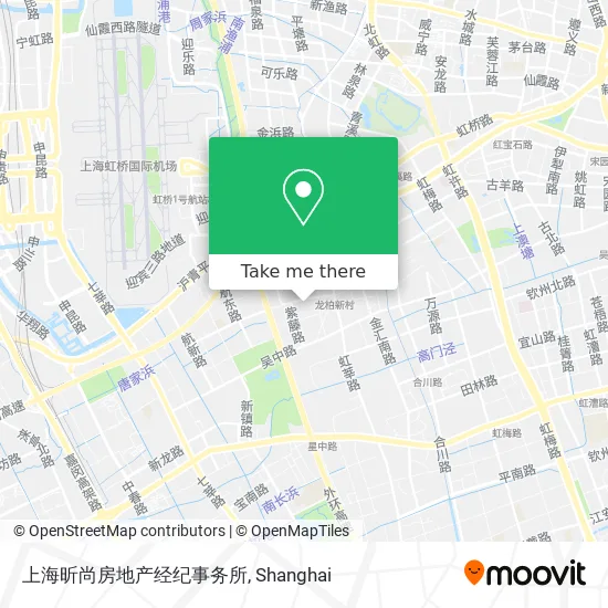 上海昕尚房地产经纪事务所 map