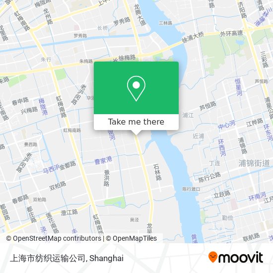 上海市纺织运输公司 map