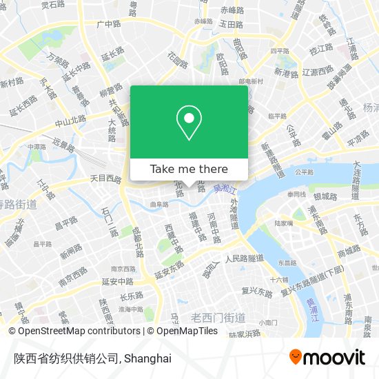 陕西省纺织供销公司 map