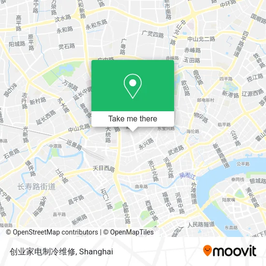 创业家电制冷维修 map