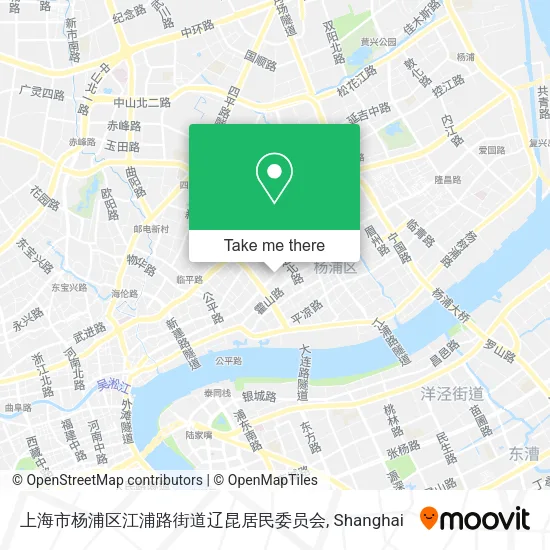 上海市杨浦区江浦路街道辽昆居民委员会 map