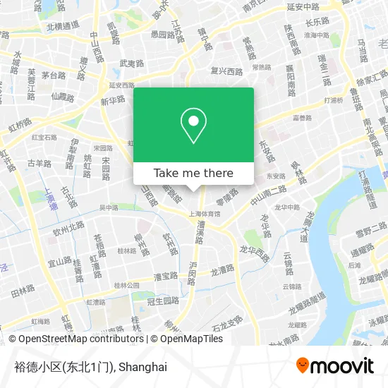 裕德小区(东北1门) map