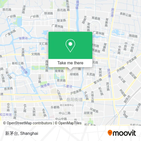 新茅台 map