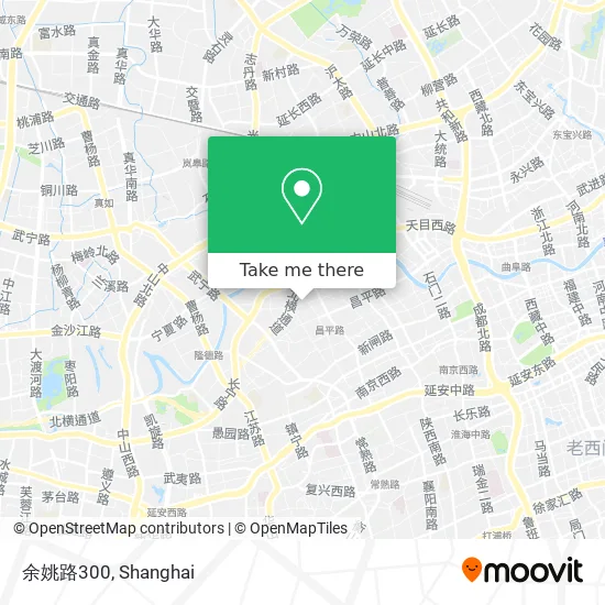 余姚路300 map