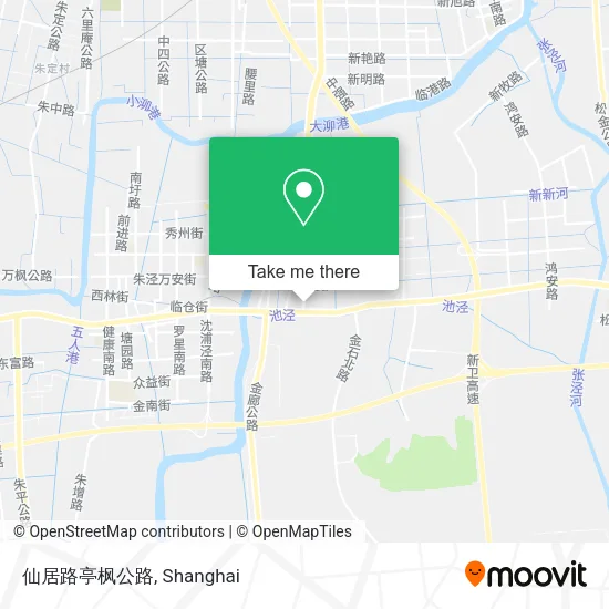 仙居路亭枫公路 map