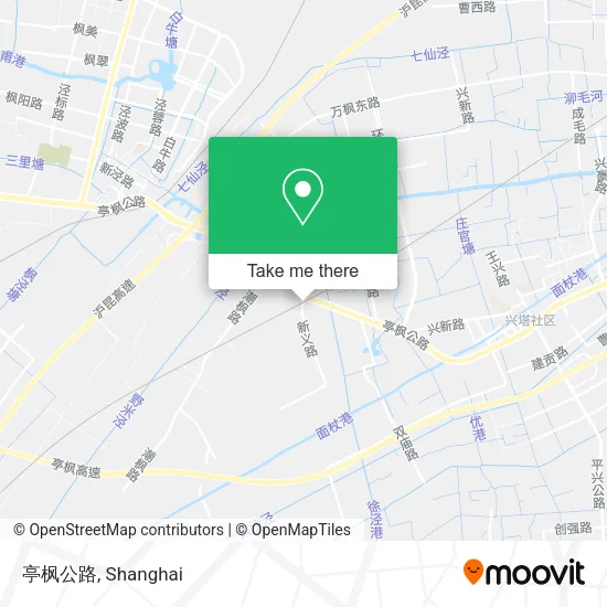亭枫公路 map
