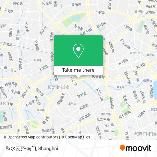 秋水云庐-南门 map