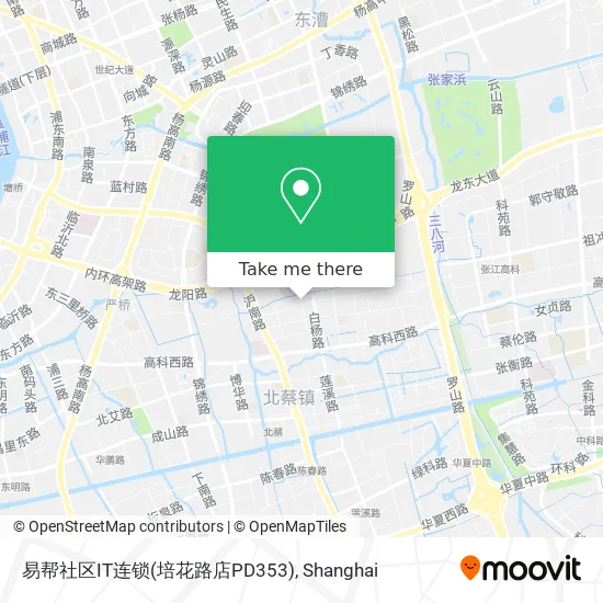 易帮社区IT连锁(培花路店PD353) map